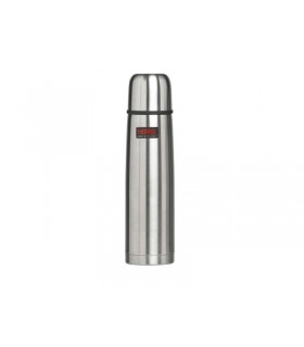 Thermos 185234 Bouteille Light et Compact 1 l, à double paroi , en acier inoxydable incassable