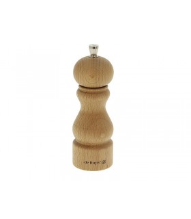 De Buyer rumba.p01 Moulin à poivre  14 cm bois hêtre naturel
