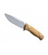 Lionsteel m5.ul Poignard M5, lame 11,5 cm acier Sleipner satiné, manche plaquettes olivier