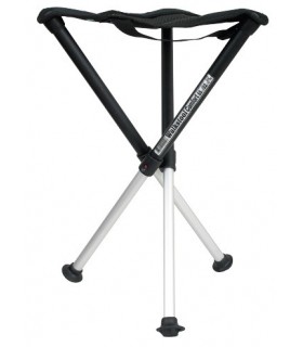 Walkstool 55.xl trépied  « COMFORT 55 » noir (pieds télesc.) sac de transport, lge surface assise. Ht : 55 cm - Ch : 225 kg.