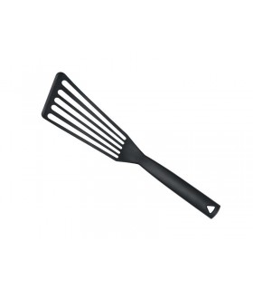 Triangle 79138 Spatule coudée et ajourée Triangle 33 cm, nylon noir. Résistant à la chaleur jusqu'à 270 degrés Celsius